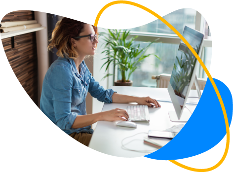 NP6 - illustration - woman computer V01